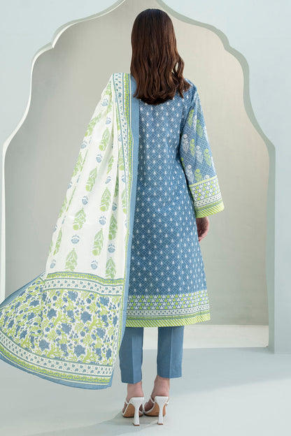 Embroidered Lawn Shirt Shalwar Dupatta