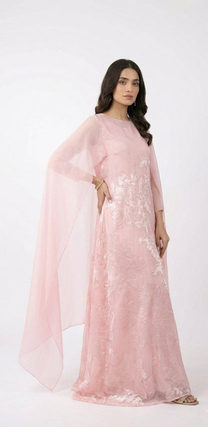 Baby pink maxi