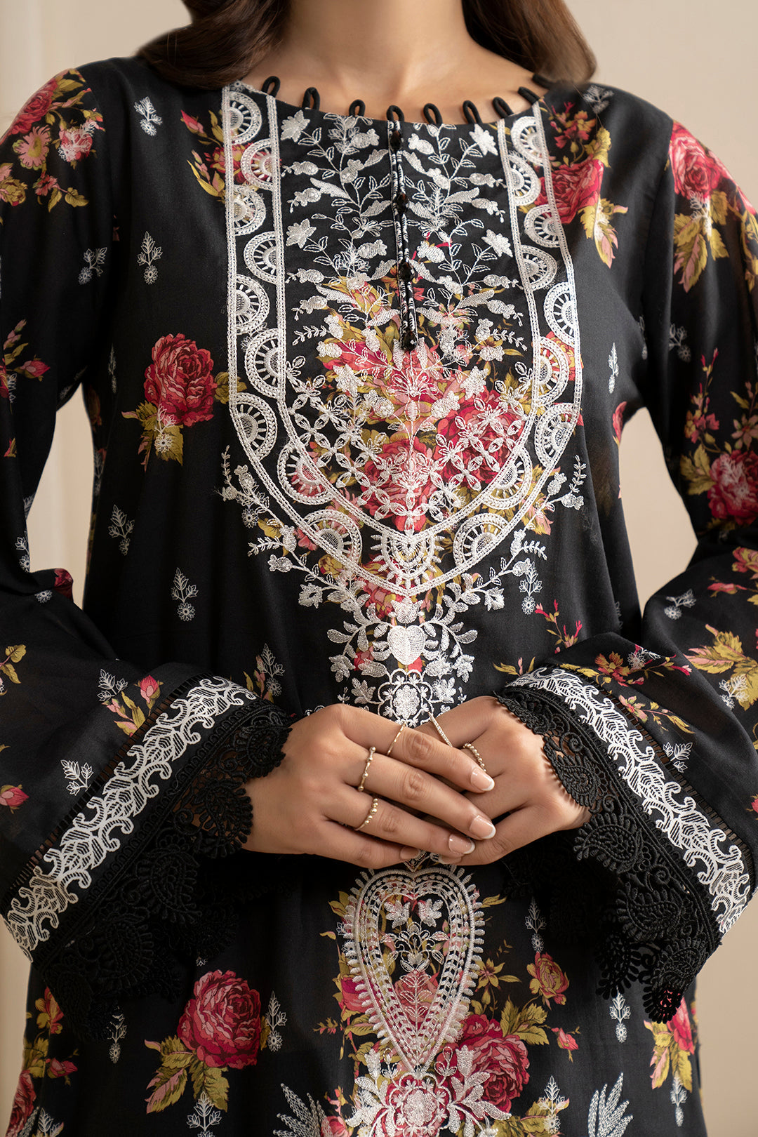 Embroidered Shirt Shalwar Dupatta