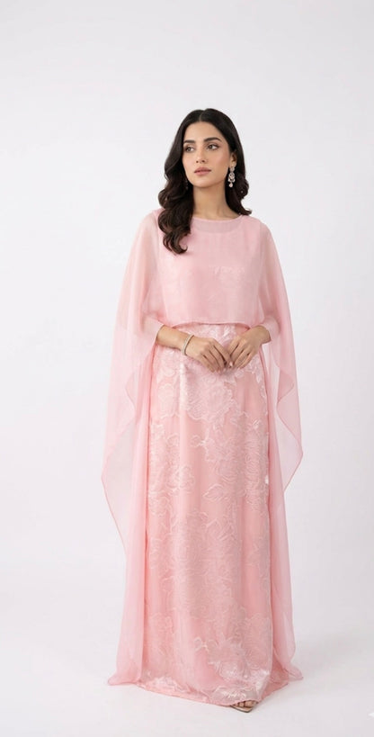 Baby pink maxi
