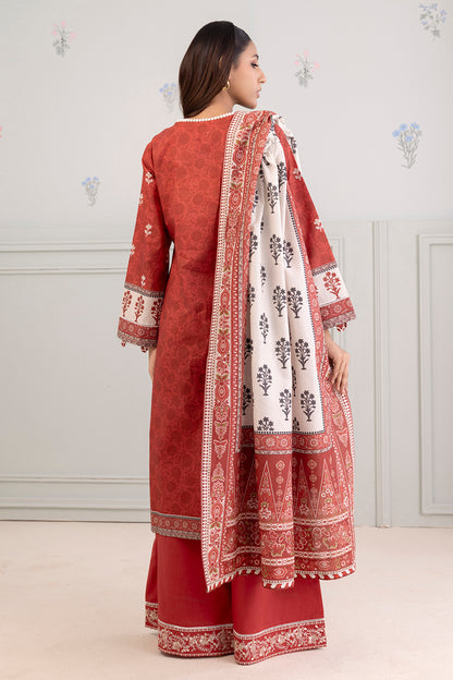 Embroidered Lawn Shirt Shalwar Dupatta