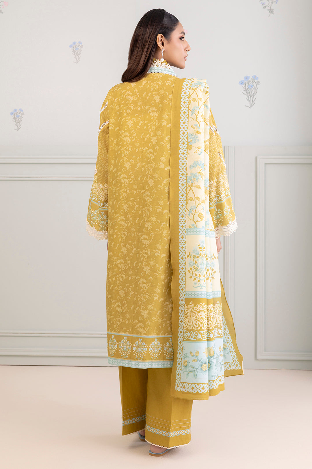 Embroided Shirt Shalwar Dupatta