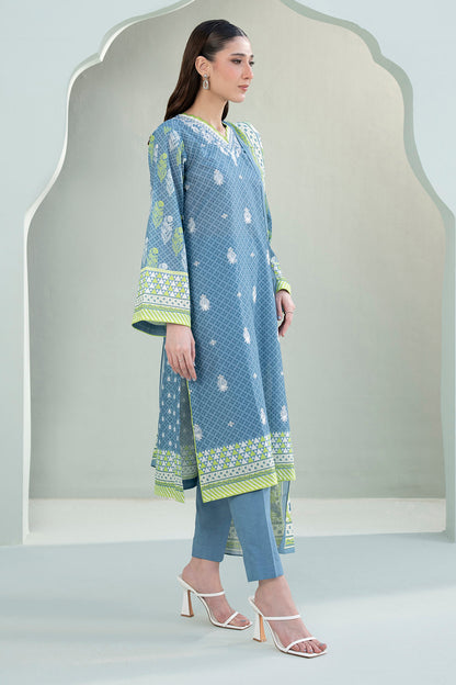 Embroidered Lawn Shirt Shalwar Dupatta