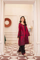 Majestic Magenta | 2-Piece Stitched Embroidered Suit